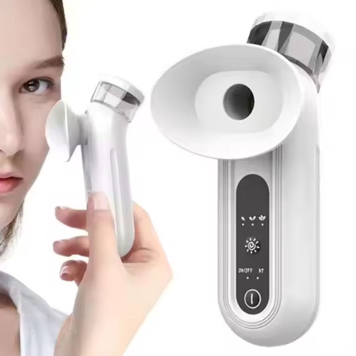 Mist Gezichtsstomer & Oog Hydrator – Draagbaar, USB Oplaadbaar, Hydraterend