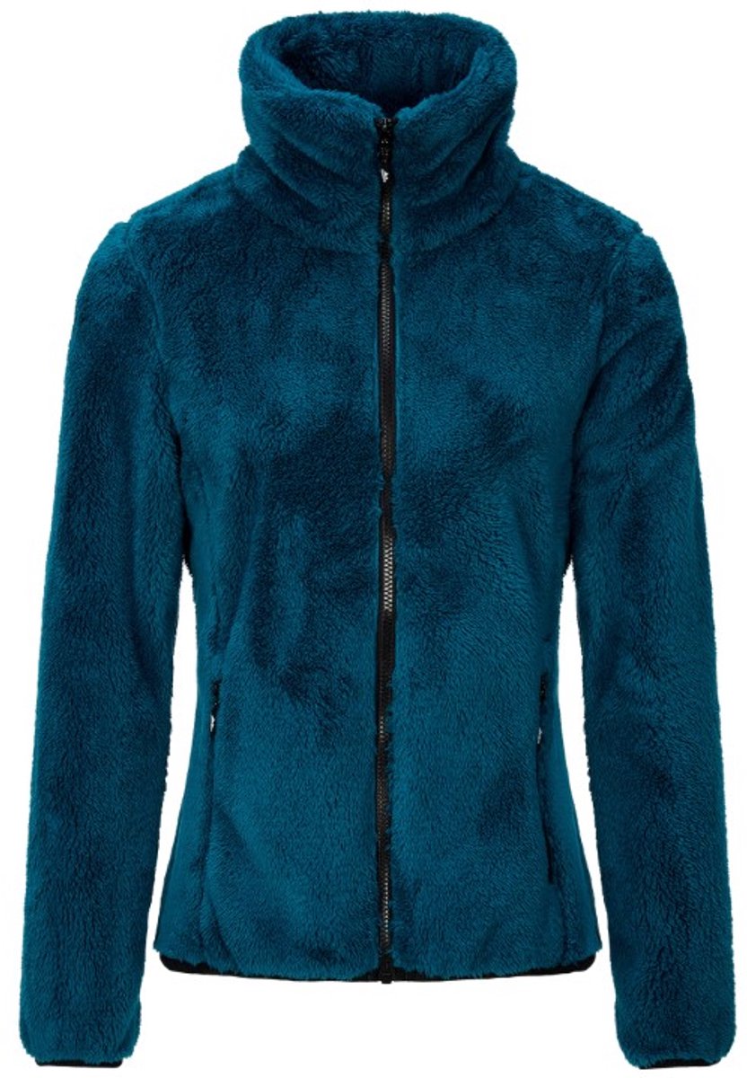 Nordberg Evy Fleece Vest Dames Crystal Blauw