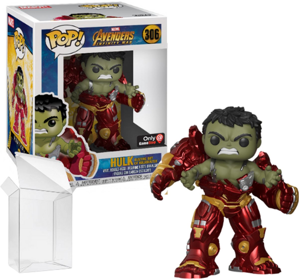 Funko Pop! Marvel: Avengers Infinity War - Hulk Busting out of Hulkbuster #306 (GameStop Exclusive)
