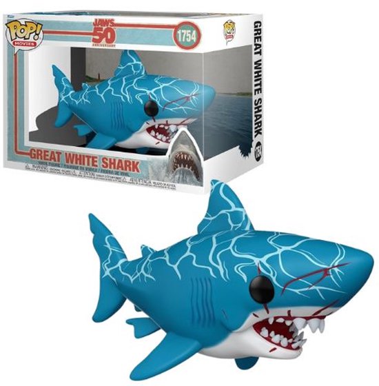 Jaws Great White Shark vinylfiguur 1754 Funko Pop! standaard PVC Unisex - Fan merch, Film