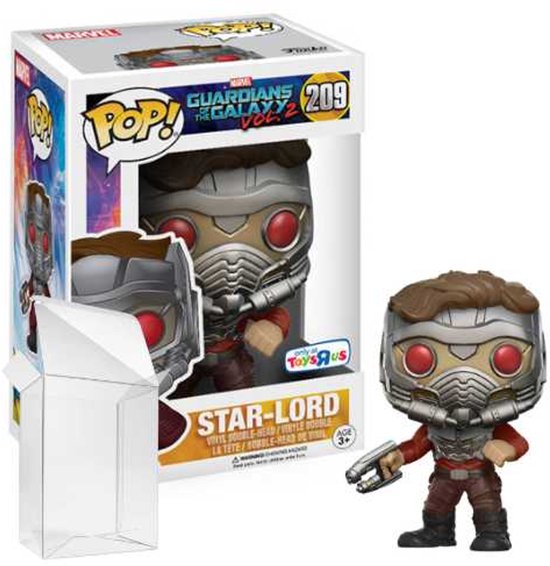 Funko Pop! Marvel Guardians of the Galaxy - Star-Lord #209 Toys R Us Exclusive [Box conditie 7.5/10]