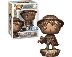 Funko Pop! Plus: One Piece - Monkey D. Luffy #1900 Bronze Statue Funko Exclusive