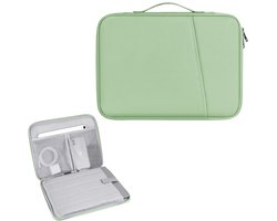 1 stuk - Tablet draagtas - Tablet opbergtas - Draagbaar - Stevig - Slijtvast - Waterbestendig - Groen - 29*2*23cm - Geschikt voor tablets en laptops tot 10,9 inch