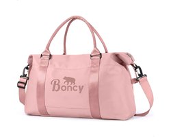 Boncy® Weekendtas Handbagage - Geschikt als Sporttas / Reistas - Dames en Heren - Duffel bag Reistassen Sportassen - Travel Sport Tas geschikt voor 40x30x20 Handbagage - Weekend of Sporttassen - Duffelbag Travelbag