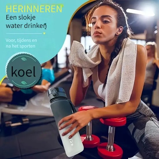 Ombre-lens Randloze zonnebril met glazen ketting van OM — afbeelding 3