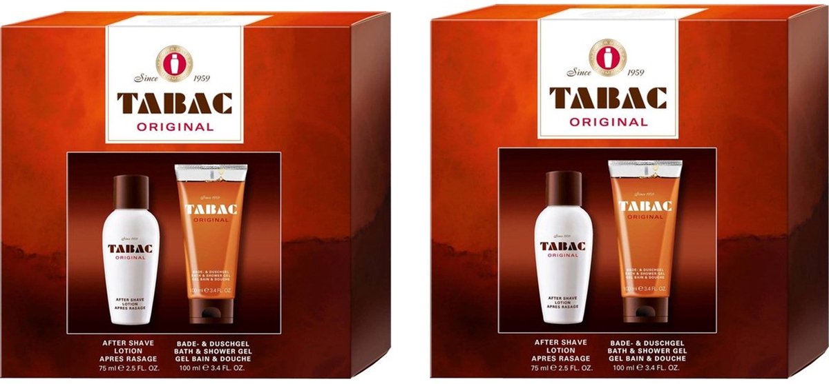 Tabac Geschenkset - Aftershave Lotion & Douchegel - 2 Stuks