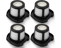 Geschikt voor 4 stuks 2579 vervangende filters voor handstofzuigers, geschikt voor Bissell Pet Hair Eraser lithium-ion handstofzuigerfilters 2390, 2389, 2390A en 2284W. Vervangt 1614212, 1614203 en 1614204.