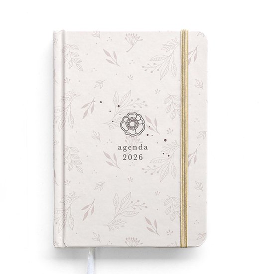 Maan Amsterdam Agenda 2026 - A6 Jaaragenda - Zakagenda - 1 week op 2 pagina's - hardcover