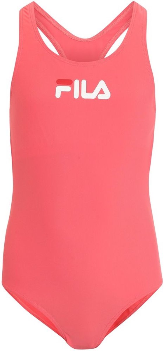 Fila meisjesbadpak Sibari Racer Back Swimsuit FAT0434 Koraal