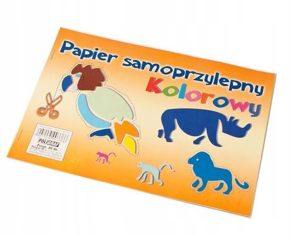 BTS - Kleur Papier - Zelfklevend - A5 - 8 Bladen