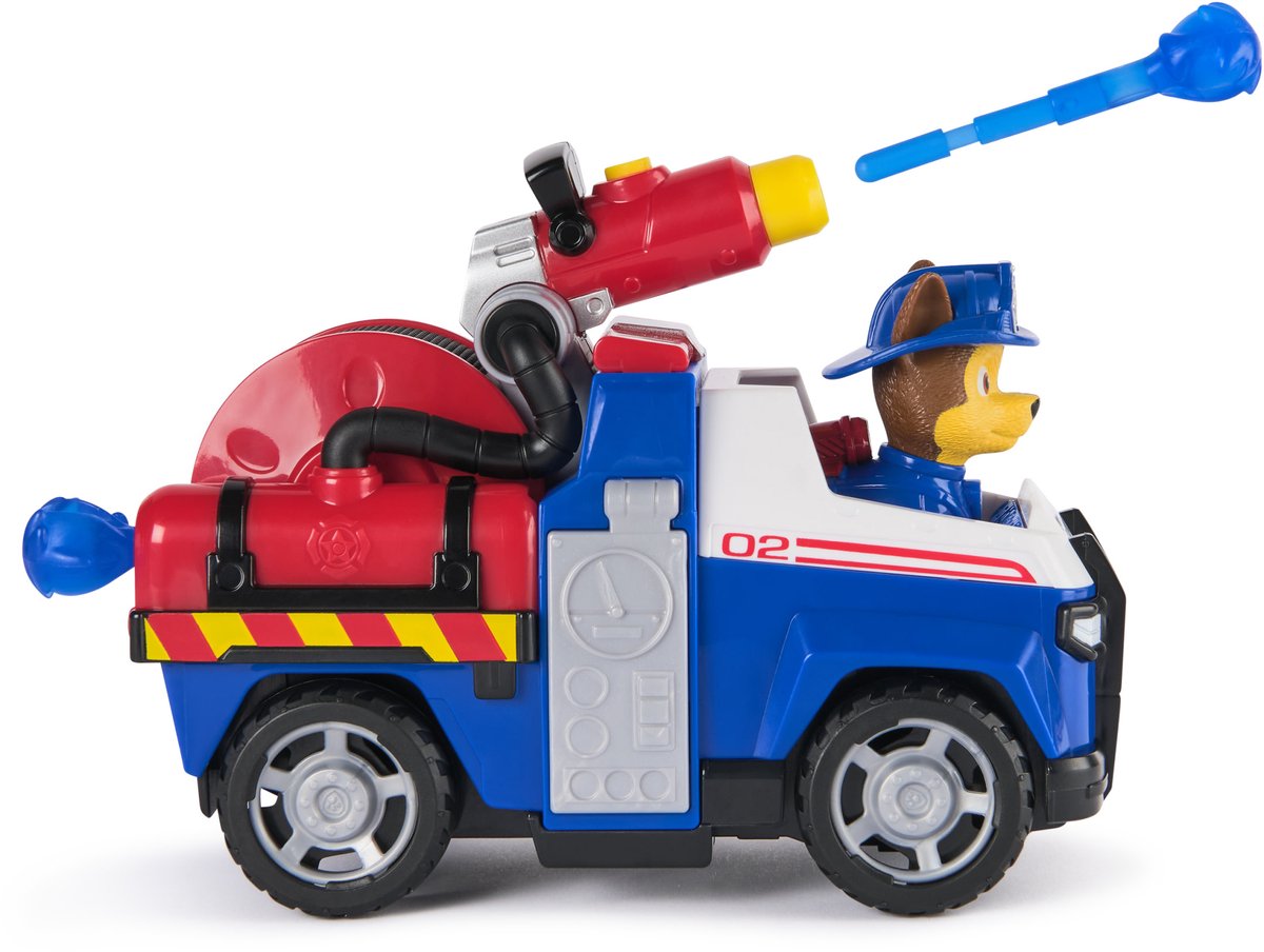 PAW Patrol - Brandweerredding - Chase Politieauto - Speelgoedauto met speelfiguur — afbeelding 4