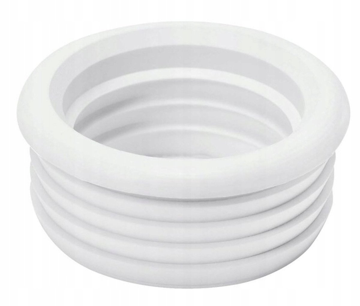 Tycner Serie - Witte Rubberen Reductiepakking - 50/25 mm - Weerbestendig - Gemakkelijk te Monteren