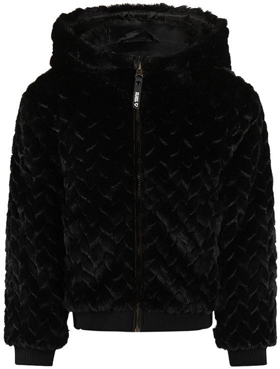 No Way Monday Meisjes Jas - Black