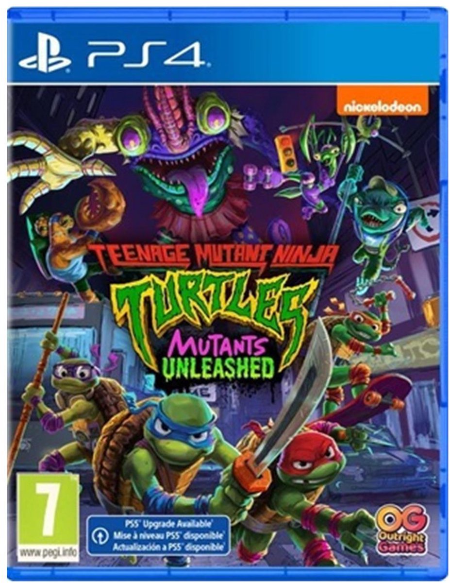 PS4 Teenage Mutant Ninja Turtles: Mutants Unleashed