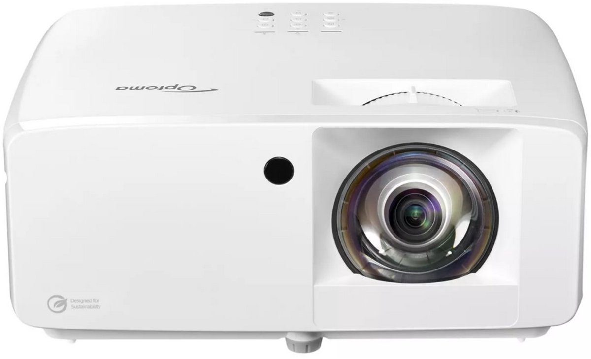 Optoma UHZ35ST 4k home cinema laser short throw projector - 3500 lumen throw: 0496:1