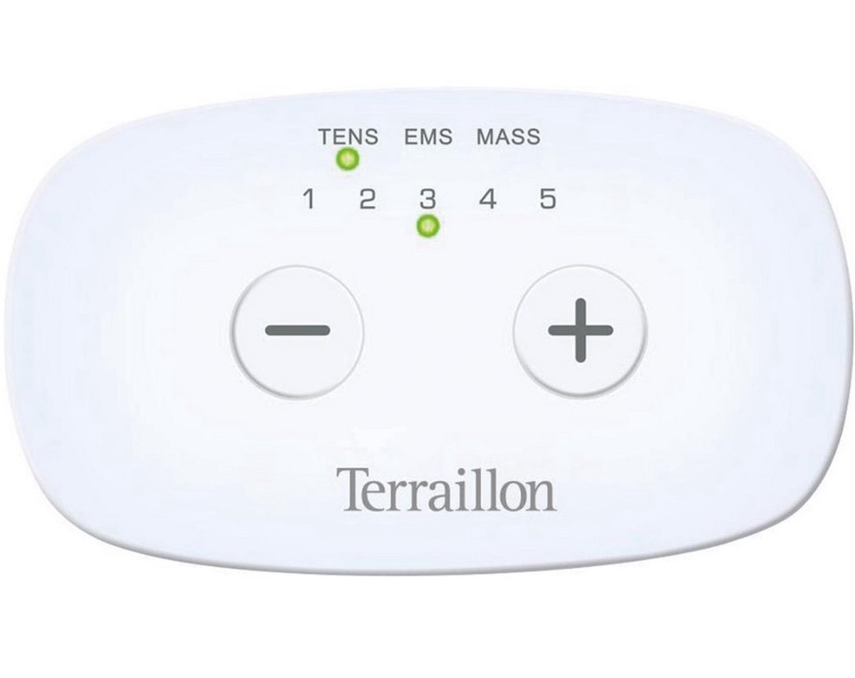Terraillon - Easy care Multizone- Pijn therapie (TENS) & Spier stimulatie (EMS) & Massage