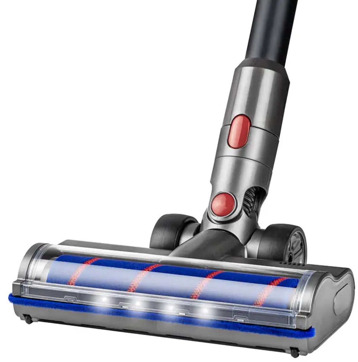 SQOON® Stofzuiger Mondstuk Geschikt voor Dyson Stofzuiger V7 / V8 / V10 / V11 en v15 Series - Zuigmond voor Dyson Steelstofzuiger - LED Licht