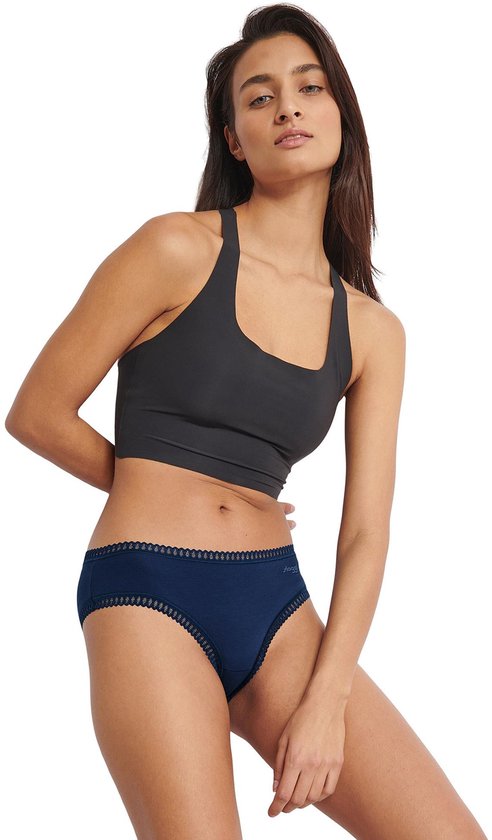 sloggi GO Crush Hipster 3 pack caleçons pour femmes - Blauw - Combinaison foncée - Taille XL