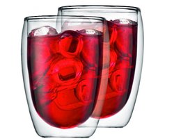 set van 2 dubbelwandige glazen 35cl - bodum - 4559-10