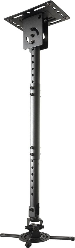 Optoma OCM815B universele verstelbare (58-73cm) plafond ophangbeugel voor projector, kleur: zwart