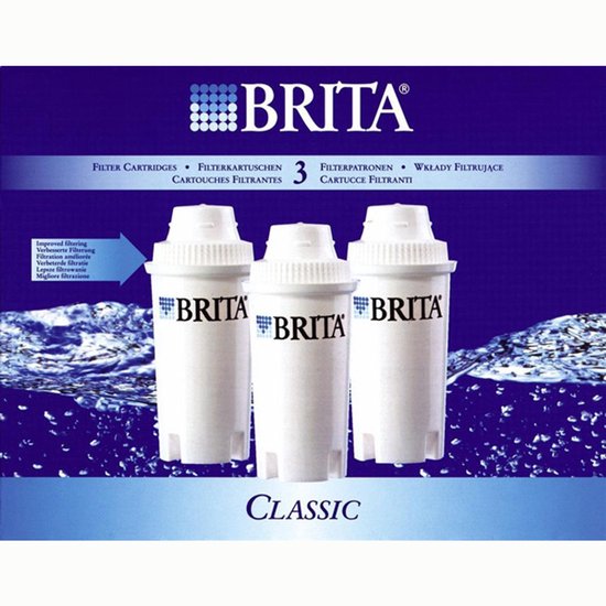 BRITA Classic Filterpatronen - 3 stuks