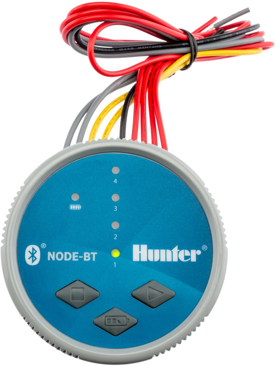 Bluetooth-programmeur op batterijen, 4 stations - hunter - node-bt-400