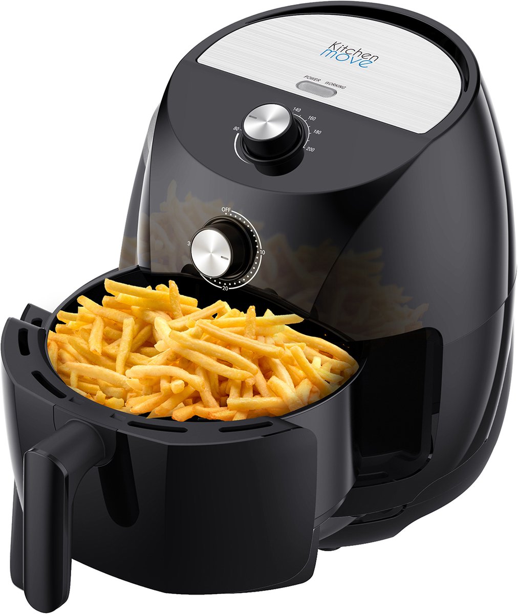 Heteluchtfriteuse van Kitchen Move (inhoud: 3,5 liter)