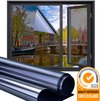 Blauw / Zilver met spiegeleffect
