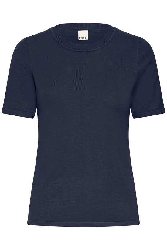 ICHI - IHLULS O-NECK SHORT SLEEVE - Dames - Gebreide truien