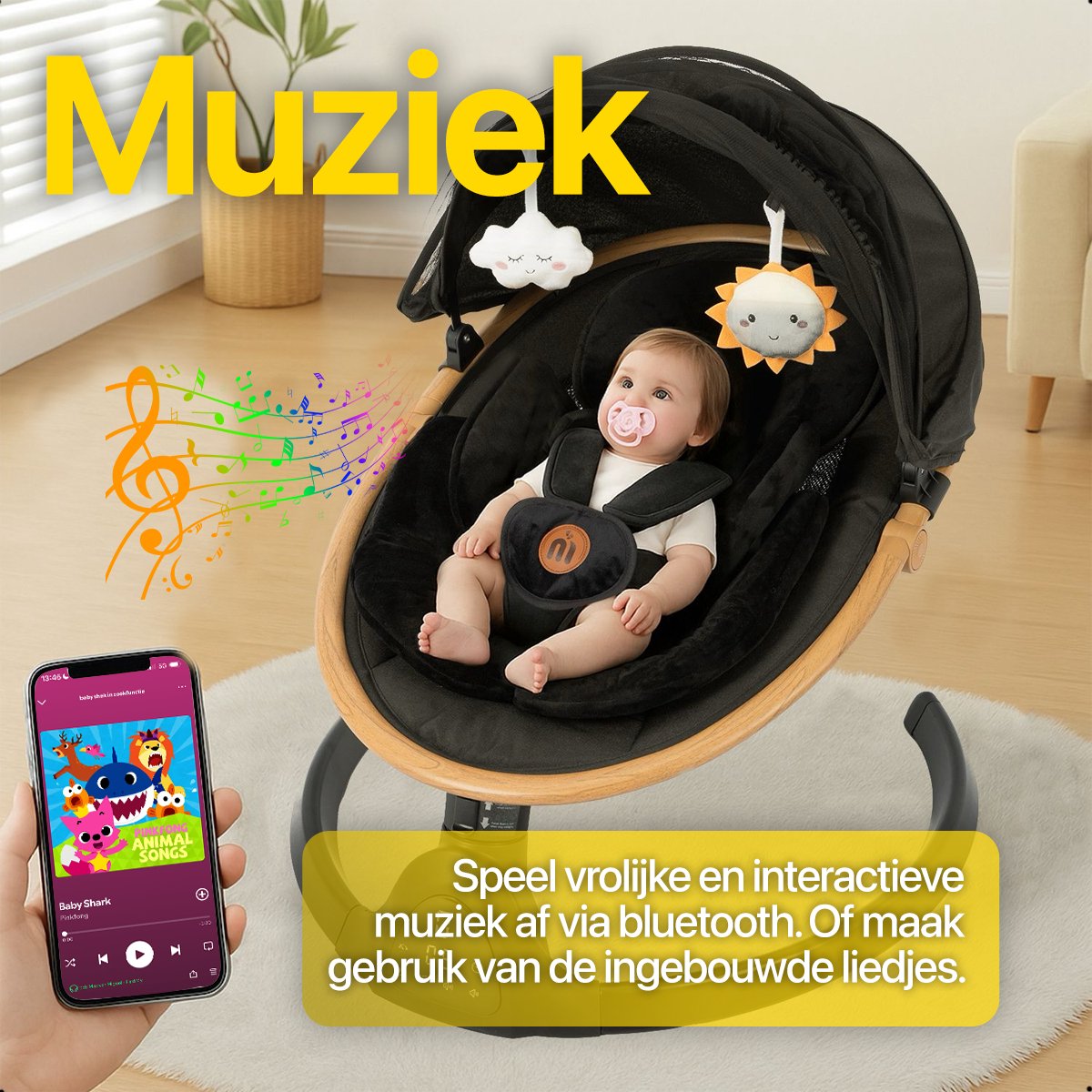 MATTI® - Elektrische Babyschommel thumbnail 5