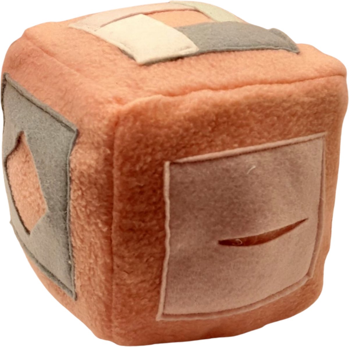 Snuffelbal hond – Maat S - J&F Kubusbal ® - Interactief intelligentiespeelgoed – Honden speelgoed – Fluffy Blossom