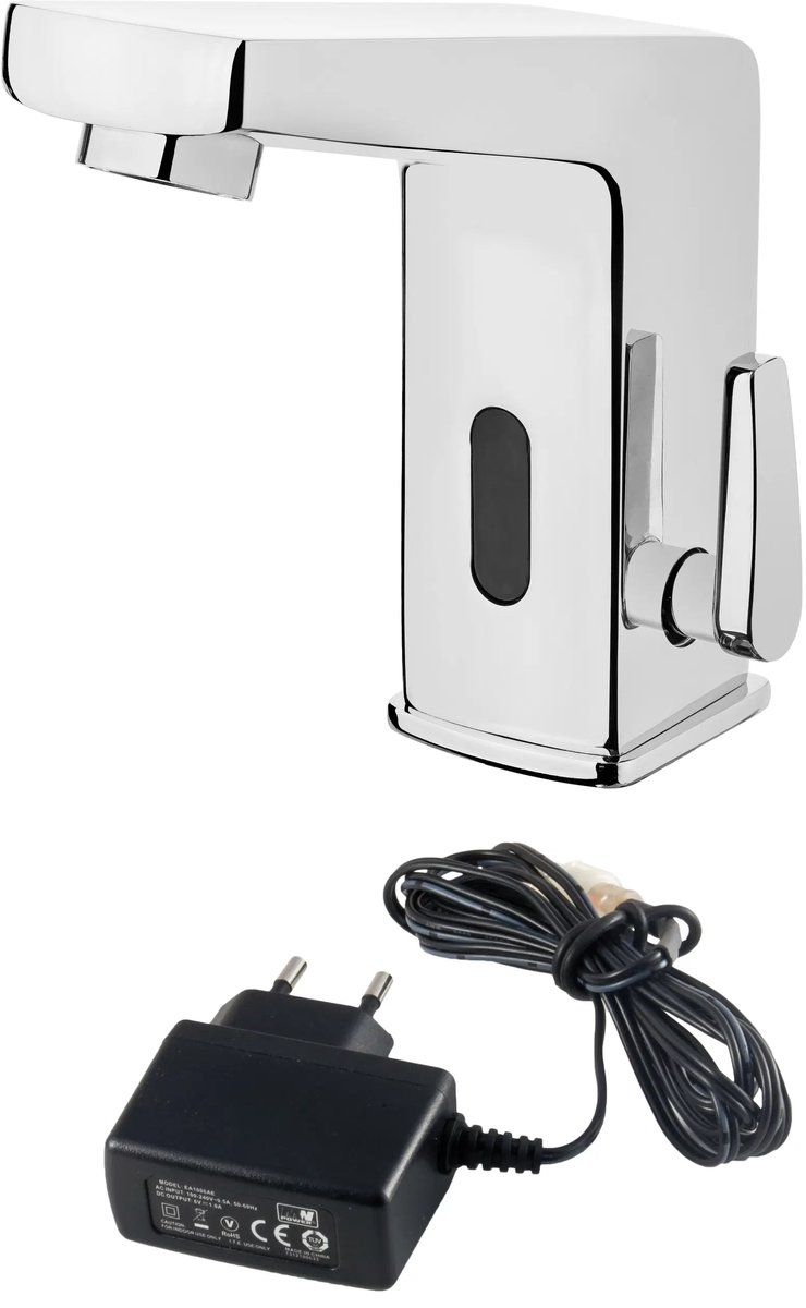 Touchless washbasin mixer with temperature control - 230/6V