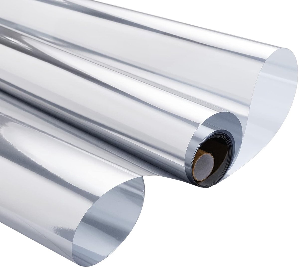 Zilver raamfolie - Spiegelfolie met UV-bescherming - 40 x 200 cm