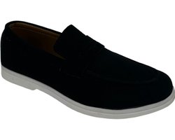 SHK® Loafers Heren - Heren Schoenen - Heren Instappers - Lichtgewicht - Zwart - Maat 41