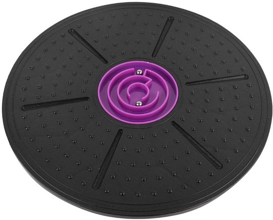 Foto: Evenwicht bord verbeter co rdinatie en evenwicht purper gebruik binnenshuis en buitenshuis