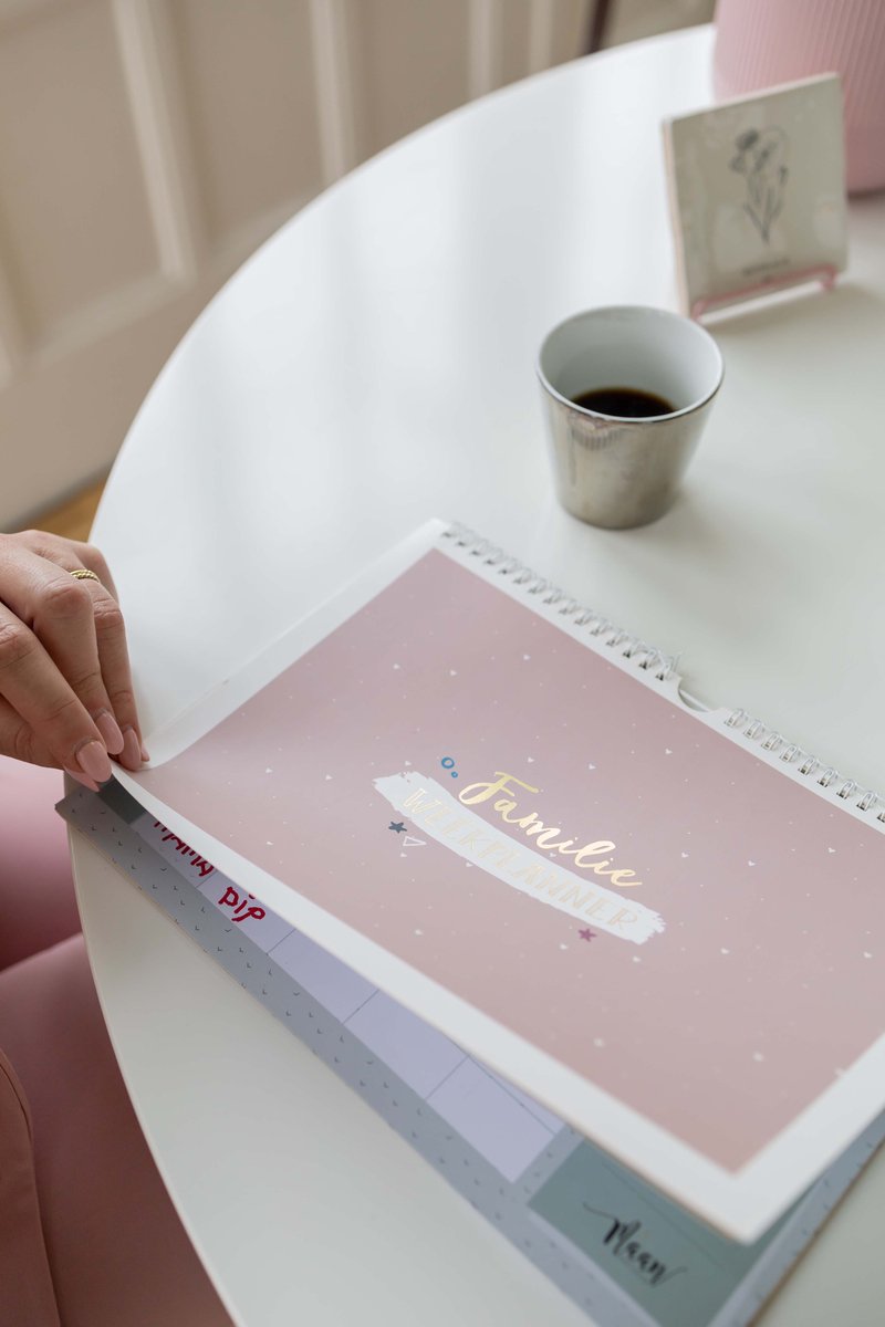 Maan Amsterdam - Familie weekplanner - A4 - Inclusief stickervel — afbeelding 6