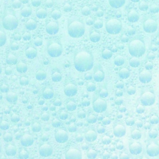 Plakfolie - Kleeffolie - Kleefplastiek - Plakplastiek - 45 cm x 15 meter - Grote rol - Waterdruppels - Transparant