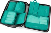 Packing Cubes Set 7-Delig - Organizer voor koffer en backpack - Blauw