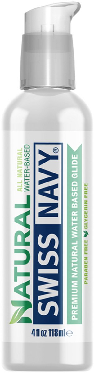 Swiss Navy Natural - Glijmiddel op Waterbasis - Alleen Natuurlijke Ingrediënten