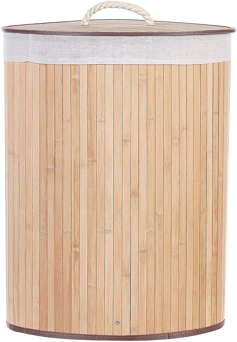 Goedkoopste Mand MATARA Bamboehout Lichtbruin