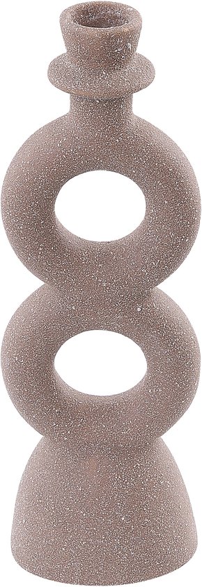 Foto: Naousa kandelaar beige porselein