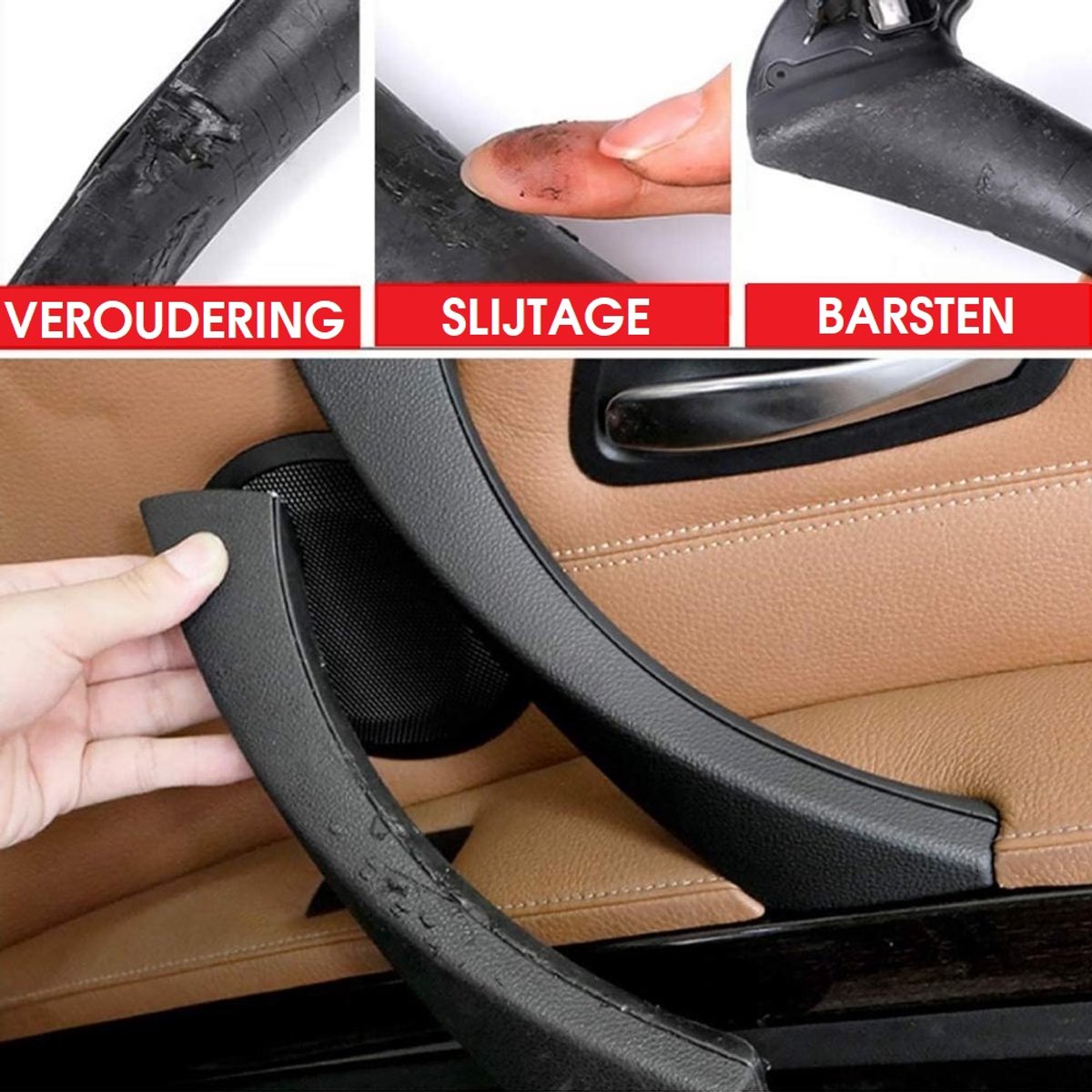 BMW 3 serie E90 E91 interieur lijsten Hoogglans zwart OG - Advertentie