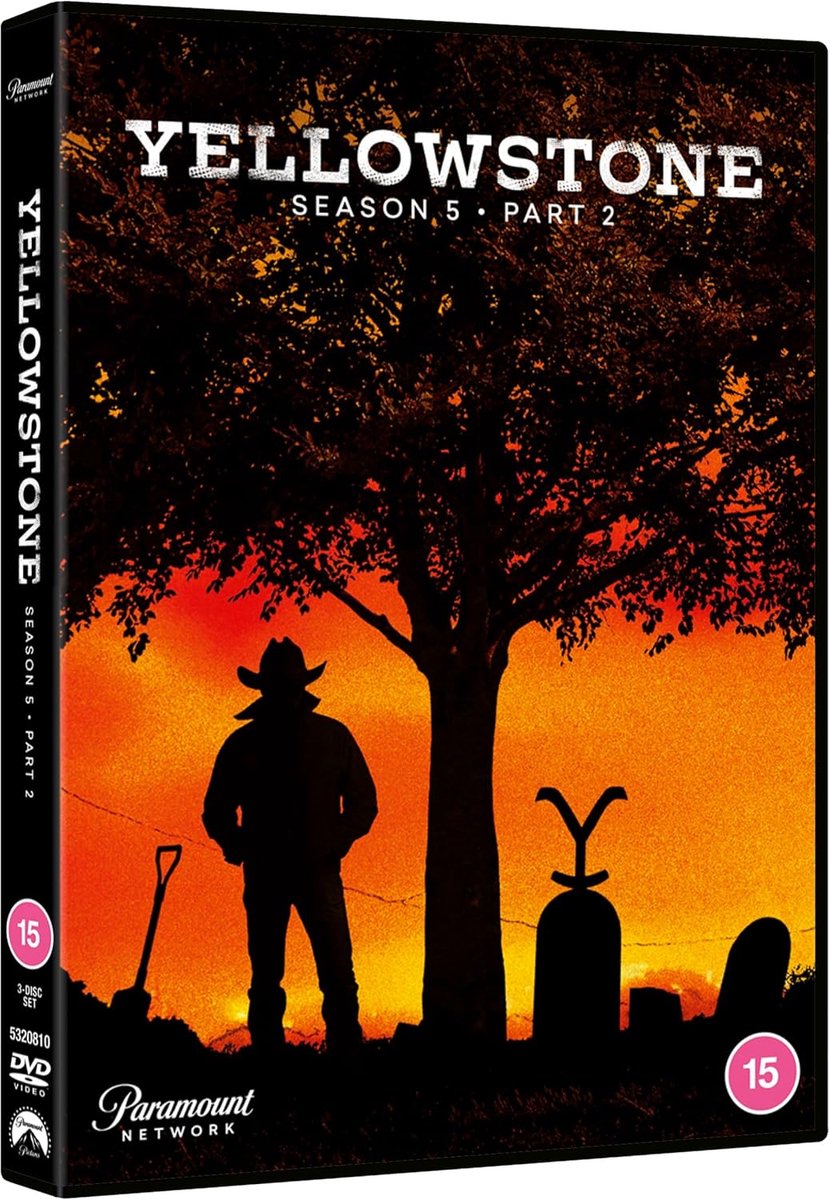 Yellowstone Seizoen 5 Deel 2 - DVD - Import zonder Nederlandse