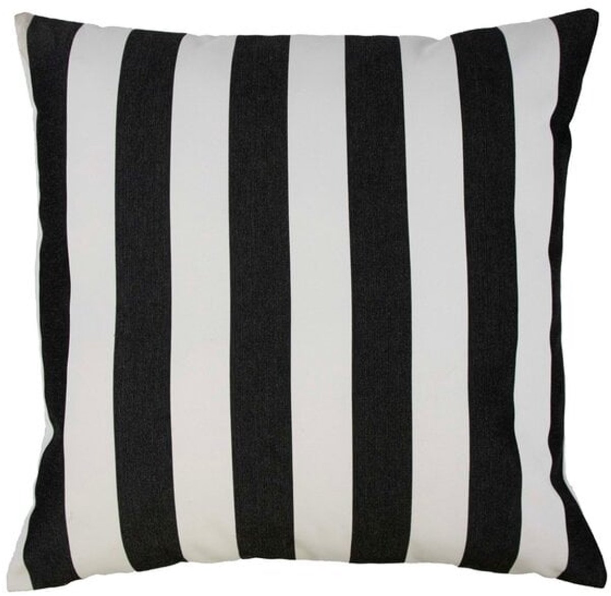 2Lif Lef grote streep buitenkussen donkergrijs 60x60cm