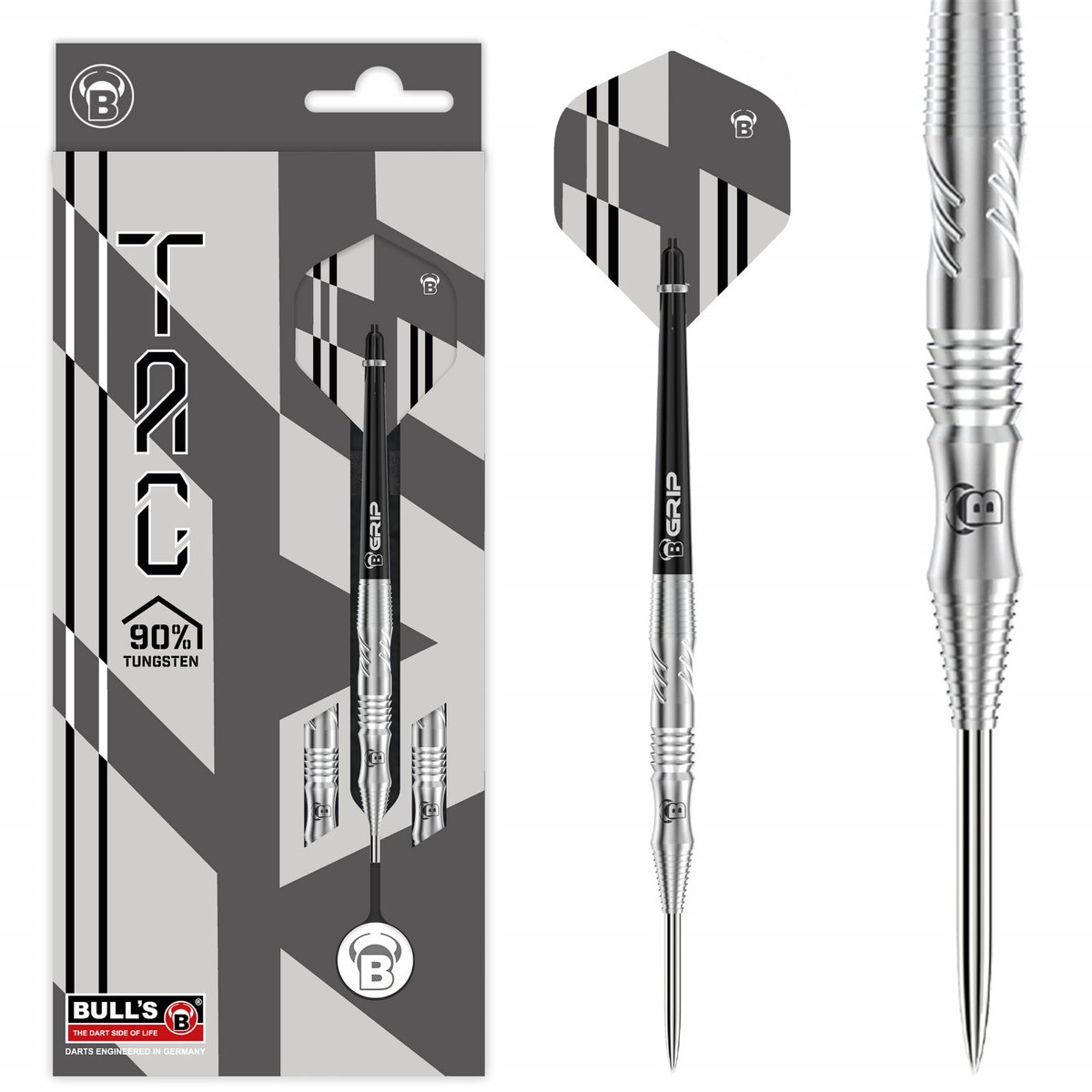 BULL'S Tac T1 90% - Dartpijlen 23 Gram