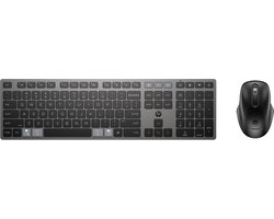 HP 720 Multi-Device Rechargeable Wireless Keyboard and Mouse Combo