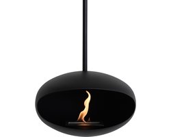 Loft Bio Ethanol Haard Zwart plafond haard rond Holdbarefires