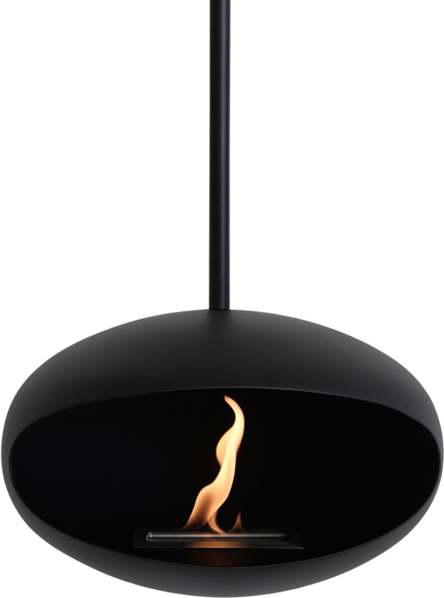 Loft Bio Ethanol Haard Zwart plafond haard rond Holdbarefires