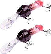 S&D - Leurres pénis plug - 2 pièces - 27g 14cm - Leurre amusant - Course profonde - Pêche carnassier - Taille supérieure à la moyenne