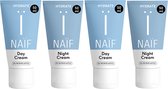 Naïf - XL Dagcrème & Nachtcrème Set - Gezichtsverzorging - met Natuurlijke Ingrediënten - 4x50ml